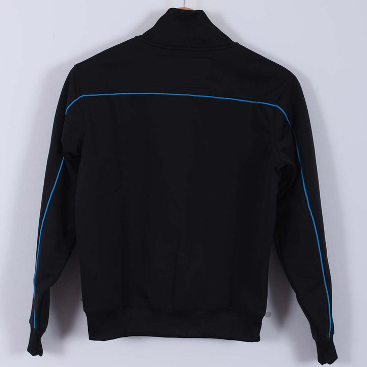 Black Warm Up Zipper- Black (sample)