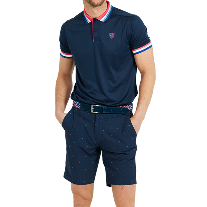 Offset Spot Shorts